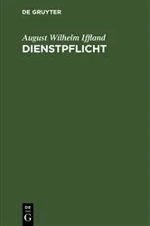 Book cover of Dienstpflicht by August Wilhelm Iffland