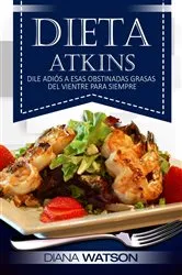 Book cover of Dieta Atkins by Diana Watson