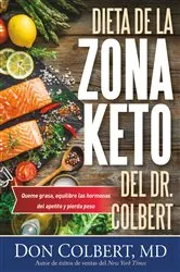 Book cover of Dieta de la Zona Keto del Dr. Colbert by Unknown
