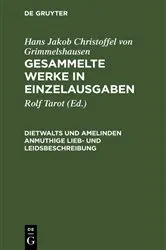 Book cover of Dietwalts und Amelinden anmuthige Lieb- und Leidsbeschreibung by Rolf Tarot