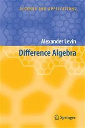 Book cover of Difference Algebra by Alexander Levin