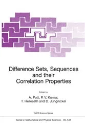 Book cover of Difference Sets, Sequences and their Correlation Properties by A. Pott