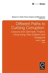 Book cover of Different Paths to Curbing Corruption by Jon S. T. Quah