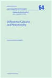 Book cover of Differential Calculus and Holomorphy by J.F. Colombeau
