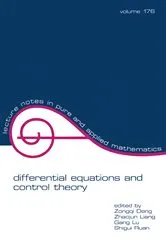 Book cover of Differential Equations And Control Theory by Unknown