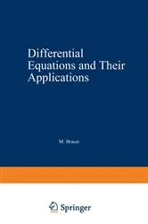 Book cover of Differential Equations and Their Applications by Unknown
