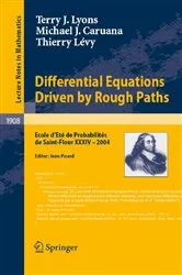 Book cover of Differential Equations Driven by Rough Paths by Terry J. Lyons