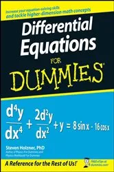 Book cover of Differential Equations For Dummies by Steven Holzner