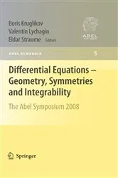 Book cover of Differential Equations - Geometry, Symmetries and Integrability by Boris Kruglikov