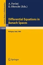 Book cover of Differential Equations in Banach Spaces by Angelo Favini