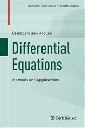 Book cover of Differential Equations: Methods and Applications by Belkacem Said-Houari