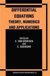 Book cover of Differential Equations Theory, Numerics and Applications by E. van Groesen