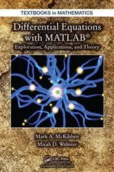 Book cover of Differential Equations with MATLAB by Mark McKibben