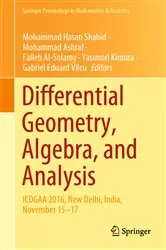 Book cover of Differential Geometry, Algebra, and Analysis by Unknown