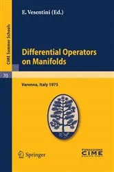 Book cover of Differential Operators on Manifolds by Unknown