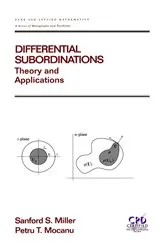 Book cover of Differential Subordinations by Sanford S. Miller