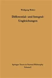 Book cover of Differential- und Integral-Ungleichungen by Wolfgang Walter