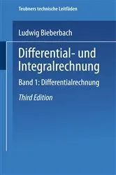 Book cover of Differential- und Integralrechnung (3rd ed.) by Unknown