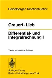 Book cover of Differential- und Integralrechnung I (4th ed.) by Hans Grauert
