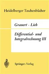 Book cover of Differential- und Integralrechnung III by H. Grauert