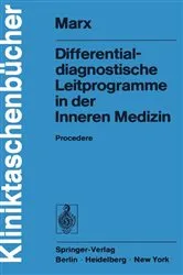 Book cover of Differentialdiagnostische Leitprogramme in der Inneren Medizin by H. Marx