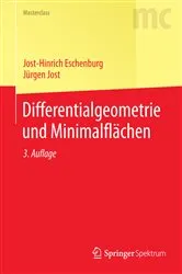 Book cover of Differentialgeometrie und Minimalflächen (3rd ed.) by Jost-Hinrich Eschenburg