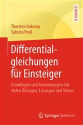 Book cover of Differentialgleichungen für Einsteiger by Thorsten Imkamp