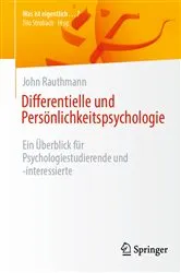Book cover of Differentielle und Persönlichkeitspsychologie by John Rauthmann