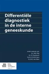 Book cover of Differentiële diagnostiek in de interne geneeskunde by J.W.F. Elte