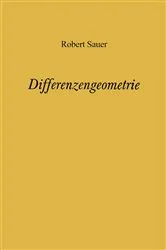 Book cover of Differenzengeometrie by Robert Sauer
