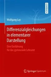 Book cover of Differenzialgleichungen in elementarer Darstellung by Unknown