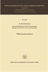 Book cover of Differenzierbare Räume by Unknown