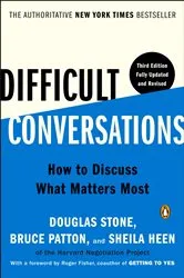 Book cover of Difficult Conversations by Douglas Stone