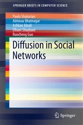 Book cover of Diffusion in Social Networks by Paulo Shakarian