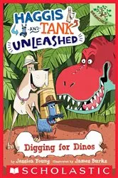Book cover of Digging for Dinos: A Branches Book (Haggis and Tank Unleashed #2) by Jessica Young