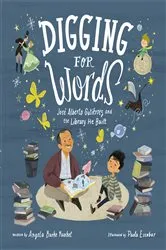 Book cover of Digging for Words by Angela Burke Kunkel