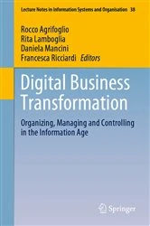 Book cover of Digital Business Transformation by Rocco Agrifoglio