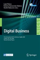 Book cover of Digital Business by Veselin Rakocevic