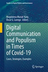 Book cover of Digital Communication and Populism in Times of Covid-19 by Magdalena Musiał-Karg