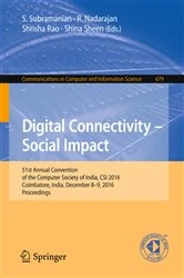 Book cover of Digital Connectivity – Social Impact by S. Subramanian