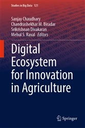 Book cover of Digital Ecosystem for Innovation in Agriculture by Sanjay Chaudhary