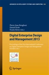Book cover of Digital Enterprise Design and Management 2013 by Pierre-Jean Benghozi