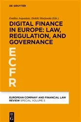 Book cover of Digital Finance in Europe: Law, Regulation, and Governance by Emilios Avgouleas