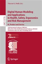 Book cover of Digital Human Modeling and Applications in Health, Safety, Ergonomics and Risk Management. AI, Product and Service by Vincent G. Duffy