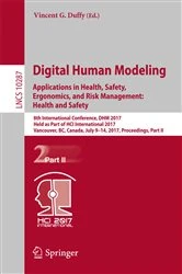 Book cover of Digital Human Modeling. Applications in Health, Safety, Ergonomics, and Risk Management: Health and Safety by Vincent G. Duffy