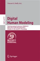 Book cover of Digital Human Modeling by Vincent G. Duffy