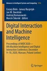 Book cover of Digital Interaction and Machine Intelligence by Cezary Biele