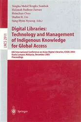 Book cover of Digital Libraries: Technology and Management of Indigenous Knowledge for Global Access by Unknown