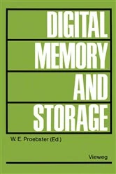 Book cover of Digital Memory and Storage by Walter E. Proebster