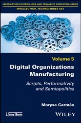 Book cover of Digital Organizations Manufacturing by Maryse Carmès